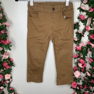 Garanimals Tan Brown Khaki Pants Casual Walking School Play 3T Boys Comfort